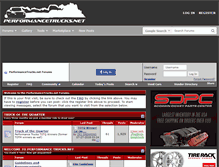 Tablet Screenshot of performancetrucks.net